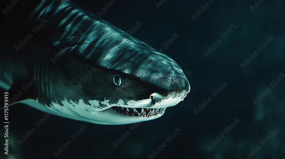 Naklejka premium shark