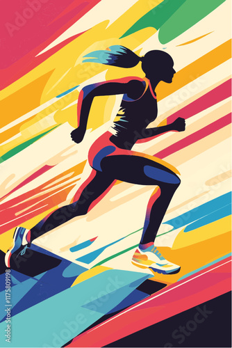 Vektorgrafik aus dem Package: flat, retro, vintage, modern, art, zeitgeist, film, movie, poster,