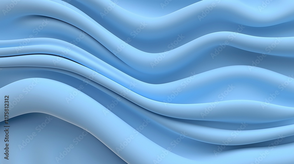 Serene Blue Drape: Abstract image of flowing light blue fabric creating elegant waves and soft folds. Perfect for backgrounds, design elements, or to evoke calm and tranquility. Serene Blue Drape: Abstract image of flowing light blue fabric creating elegant waves and soft folds. Perfect for backgrounds, design elements, or to evoke calm and tranquility.