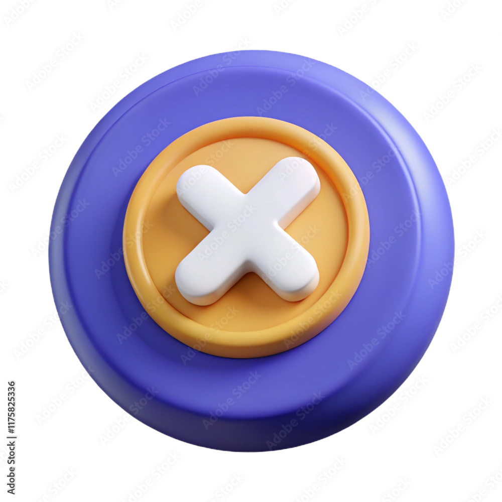 Obraz premium 3d remove icon png