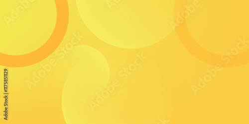 Fluid yellow gradient shapes composition. for presentation design. Vermilion base for website, print, base for banners