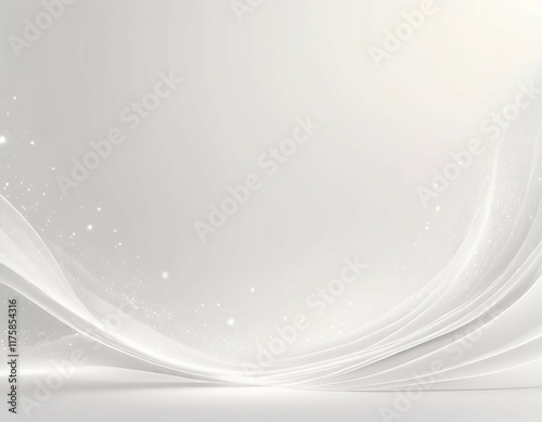  Abstract white light background featuring a vibrant sunburst effect with neon lighting accents.