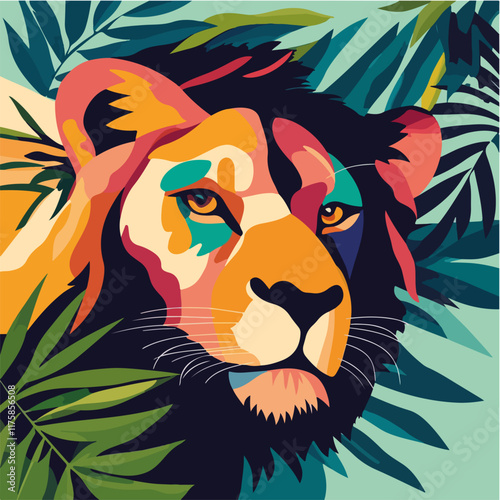 Vektorgrafik aus dem Package:  flat, retro, vintage, modern, art, zeitgeist, film, 
