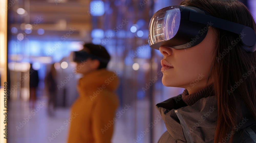 Immersive virtual reality experience in modern urban environment Immersive virtual reality experience in modern urban environment