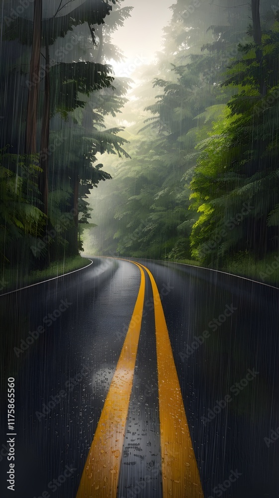 driving on a highway driving on a highway