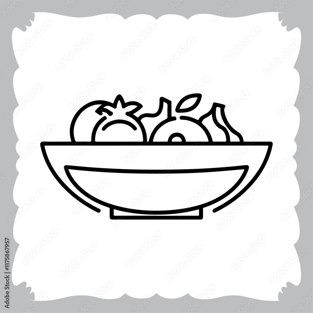 Fruit in basket silhouette vector
Fruit in basket silhouette vector
