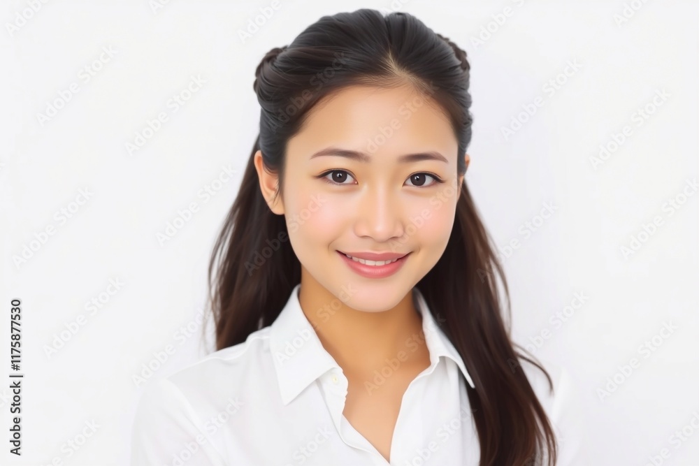 Portrait of an Asian woman (skin care, body care, beauty salon) Portrait of an Asian woman (skin care, body care, beauty salon)