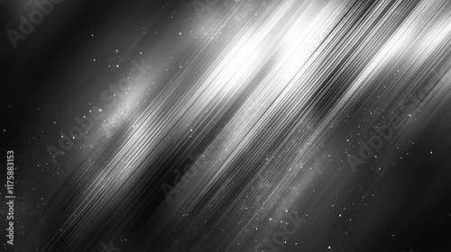 Sleek modern shiny gradient of white silver and light gray with soft lines and diagonal pattern in technology background creating a modern and sophisticated metal texture symbolizing innovation


