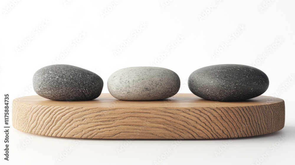 Modern Minimalist Zen Stones Modern Minimalist Zen Stones