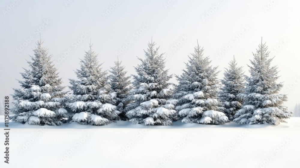 Obraz premium Winter Wonderland Scene