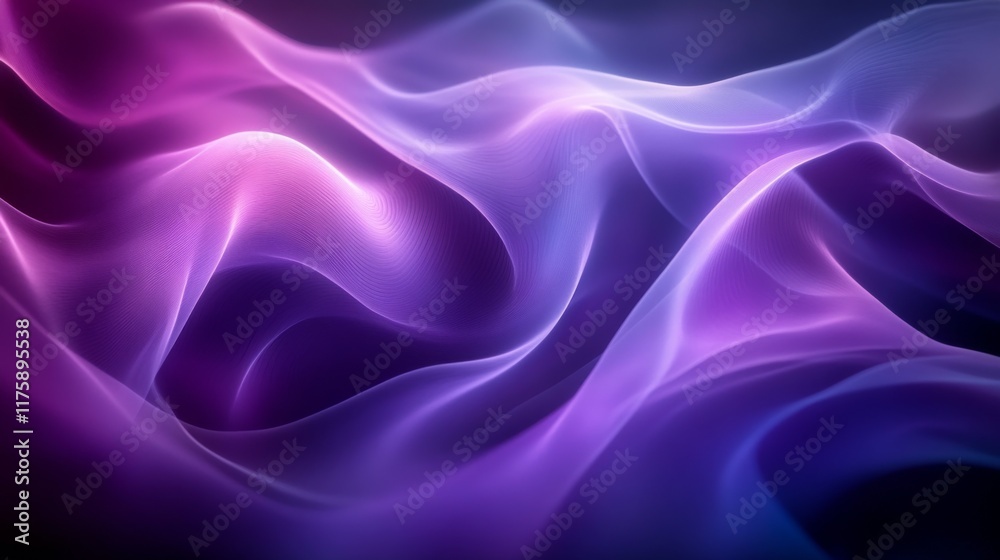 Obraz premium Abstract Flowing Waves