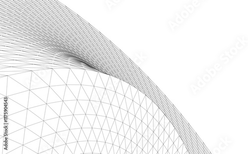 Abstract wave vector background 