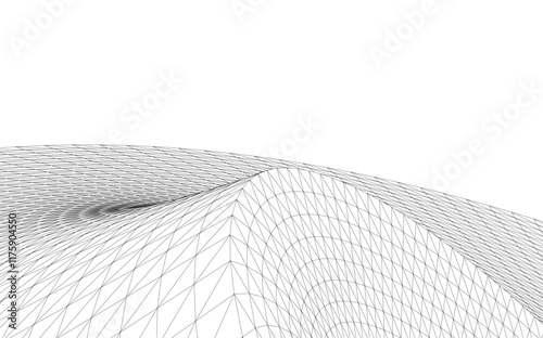 Abstract wave vector background 