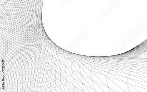 Abstract wave vector background 