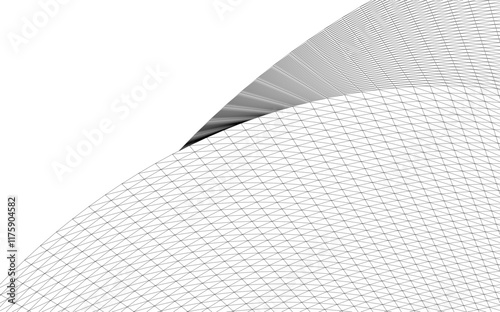 Abstract wave vector background 