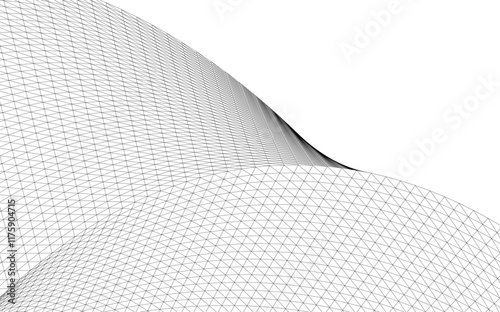 Abstract wave vector background 