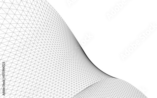 Abstract wave vector background 