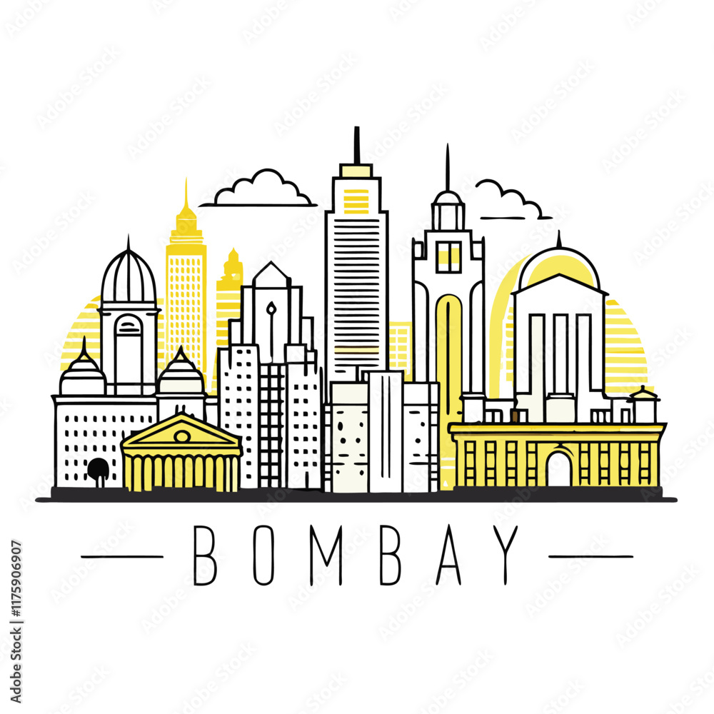 view of the city of Mumbai view of the city of Mumbai