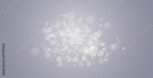 Bokeh lights. Blurred circle shapes. Abstract light effect. 