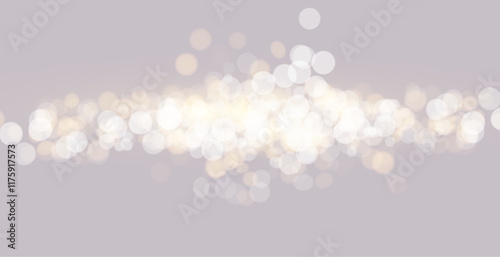 Bokeh lights. Blurred circle shapes. Abstract light effect. 