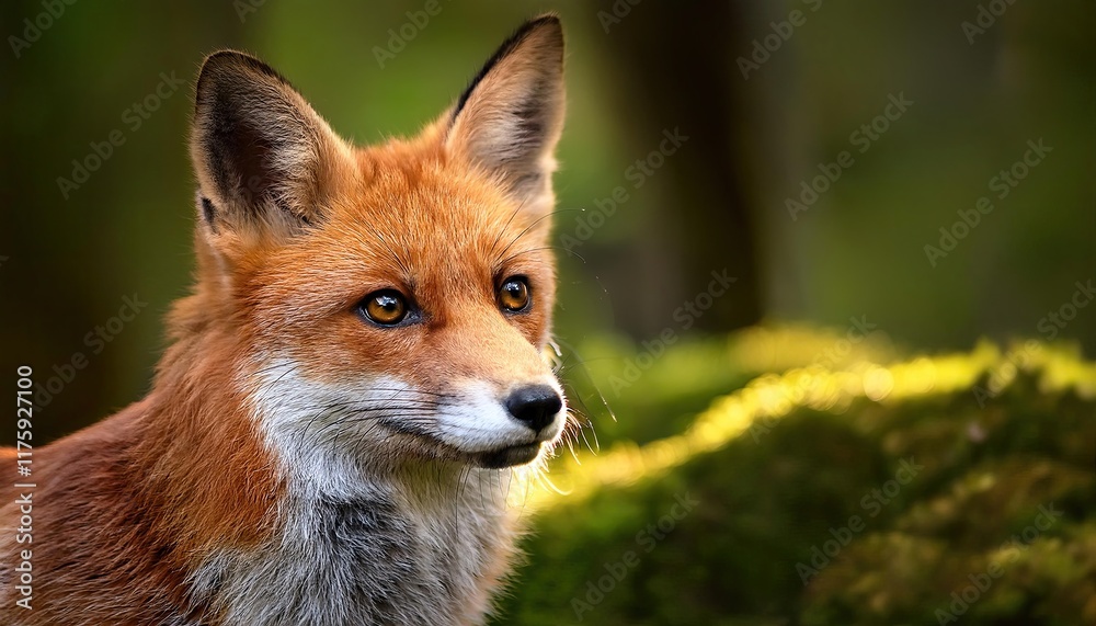 Red fox in the wild Red fox in the wild