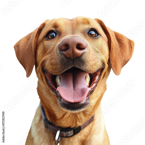 Wallpaper Mural Happy dog with big smile and bright eyes Torontodigital.ca