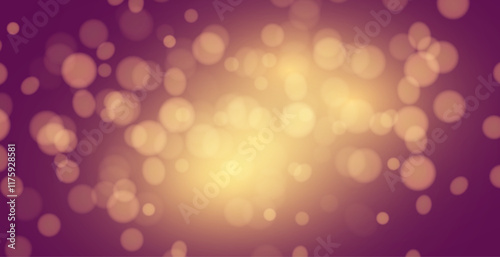 Bokeh lights. Blurred circle shapes. Abstract light effect. 