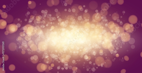 Bokeh lights. Blurred circle shapes. Abstract light effect. 