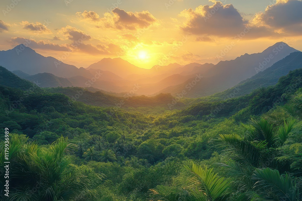 majestic mountain landscape bathed in golden sunlight, with lush greenery and clear skies, epitomizing the grandeur of nature and inviting adventure majestic mountain landscape bathed in golden sunlight, with lush greenery and clear skies, epitomizing the grandeur of nature and inviting adventure