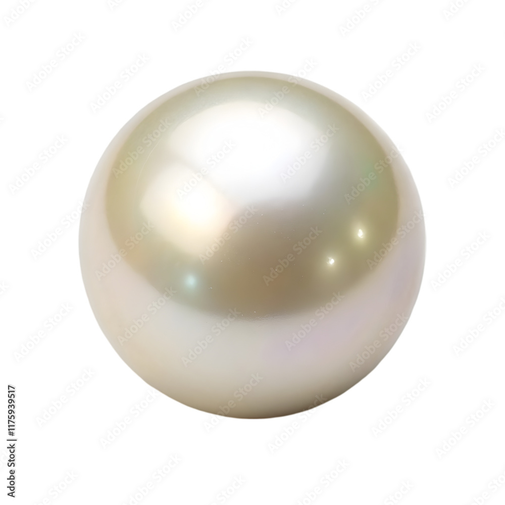 Pearl gem on transparent background Pearl gem on transparent background
