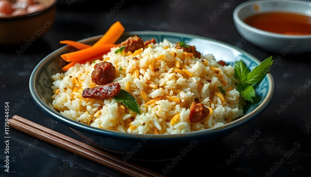 indonesian fried rice real photo photorealistic indonesian fried rice real photo photorealistic