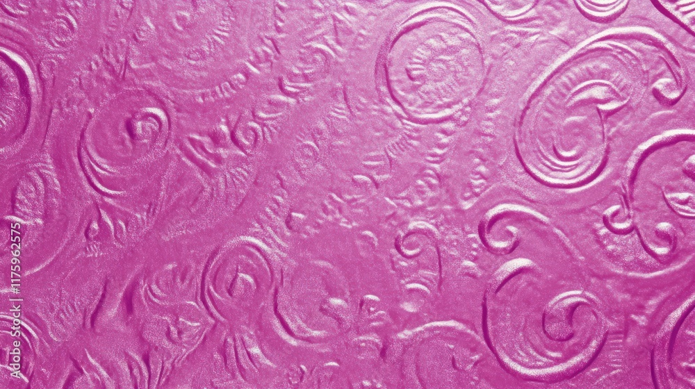 Fototapeta premium Stunning Purple Embossed Decorative Pattern