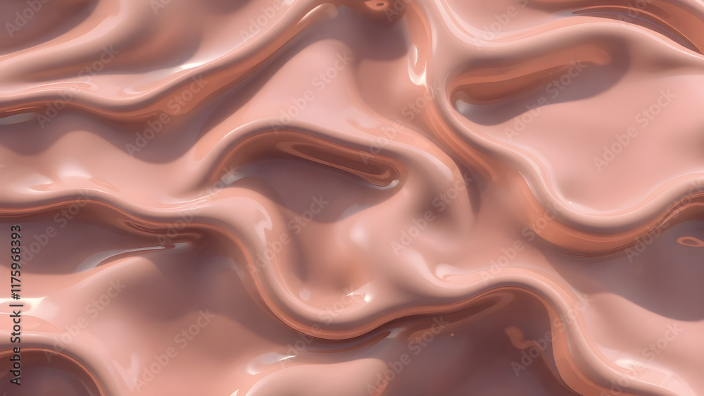 A futuristic render of flowing liquid shapes with smooth surfaces and natural shadows creating a harmonious composition A futuristic render of flowing liquid shapes with smooth surfaces and natural shadows creating a harmonious composition