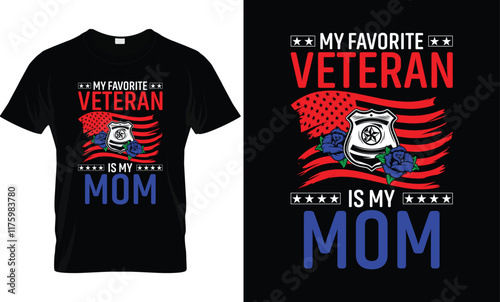 My Favorites Mom T-Shirt Design