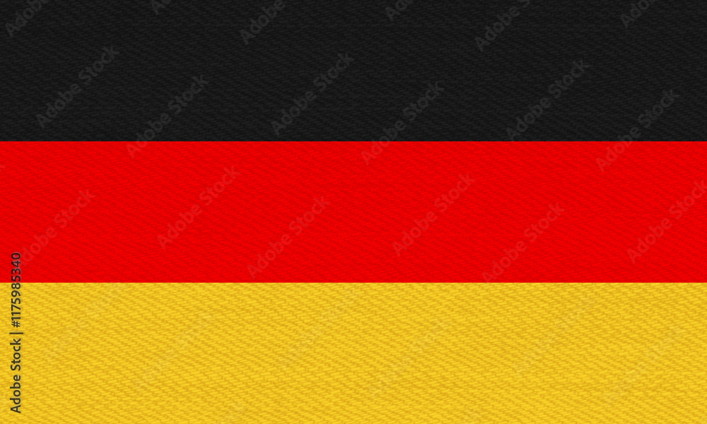 Naklejka premium Germany flag background with black, red, and yellow horizontal stripes