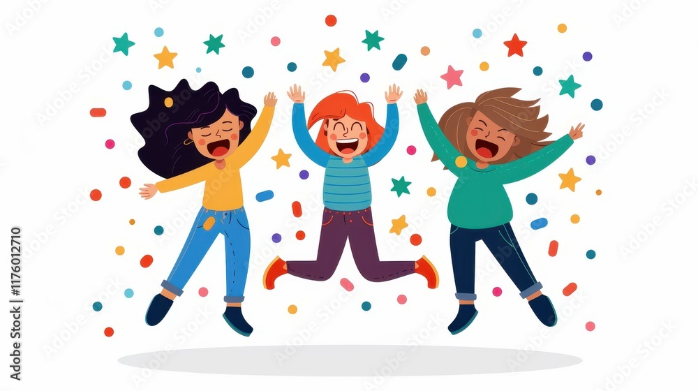 A diverse group celebrates their success in a hybrid workplace, highlighting the importance of inclusion and wellbeing. A diverse group celebrates their success in a hybrid workplace, highlighting the importance of inclusion and wellbeing.