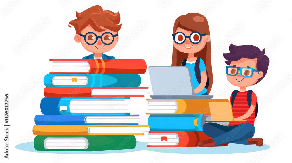 A pair of students collaborate on their coursework, sharing ideas and insights on a laptop in a cozy home setting. A pair of students collaborate on their coursework, sharing ideas and insights on a laptop in a cozy home setting.