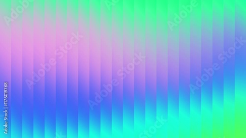4k looping striped abstract Green blue and purple background	