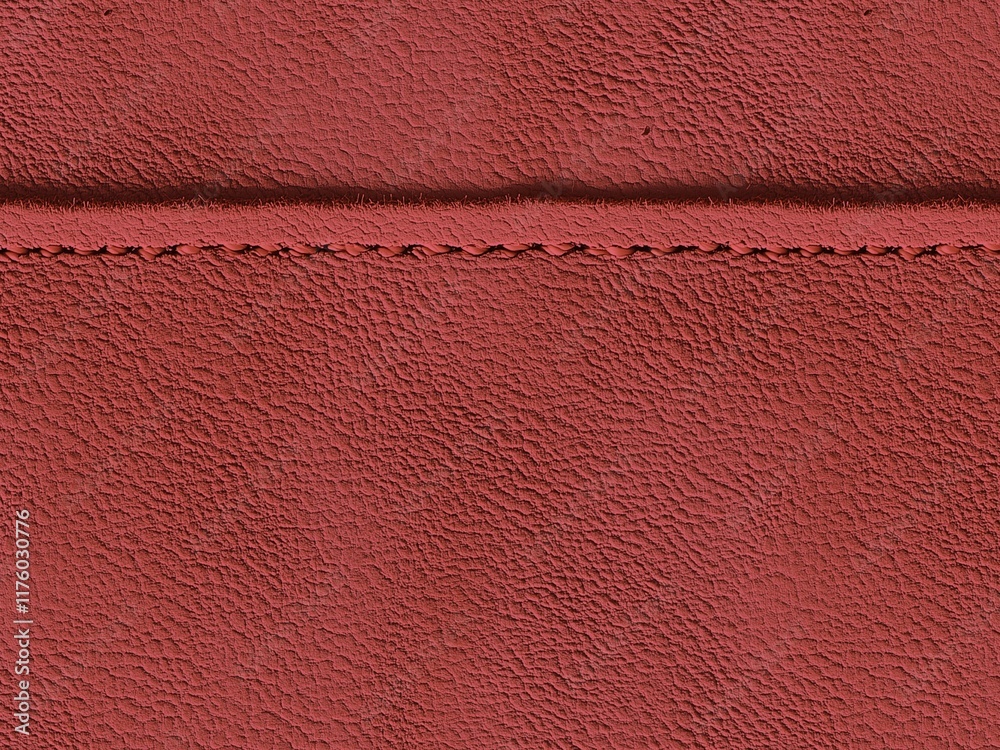 Fototapeta premium red suede background with seam 