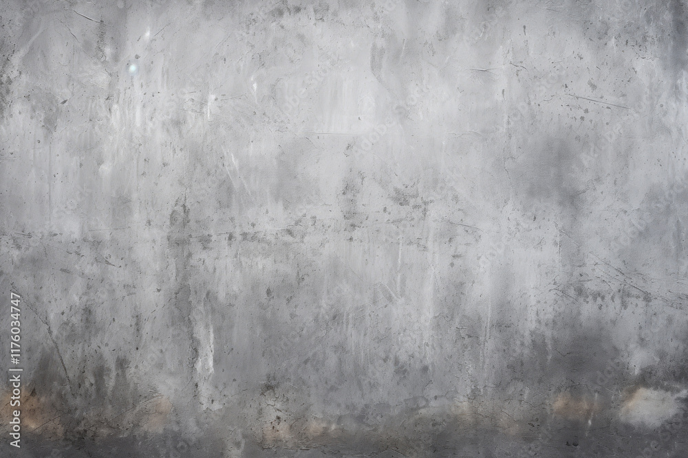 Obraz premium Processed collage of grey cracked stucco wall texture. Background for banner, backdrop or texture