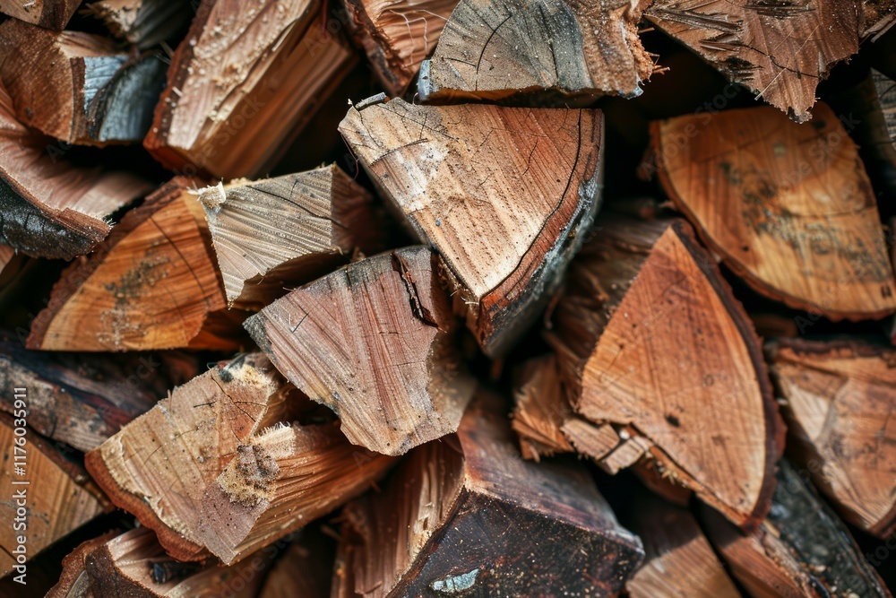 Photo of Big stack of chopped firewood outdoors. Background texture for backdrops or mapping Photo of Big stack of chopped firewood outdoors. Background texture for backdrops or mapping