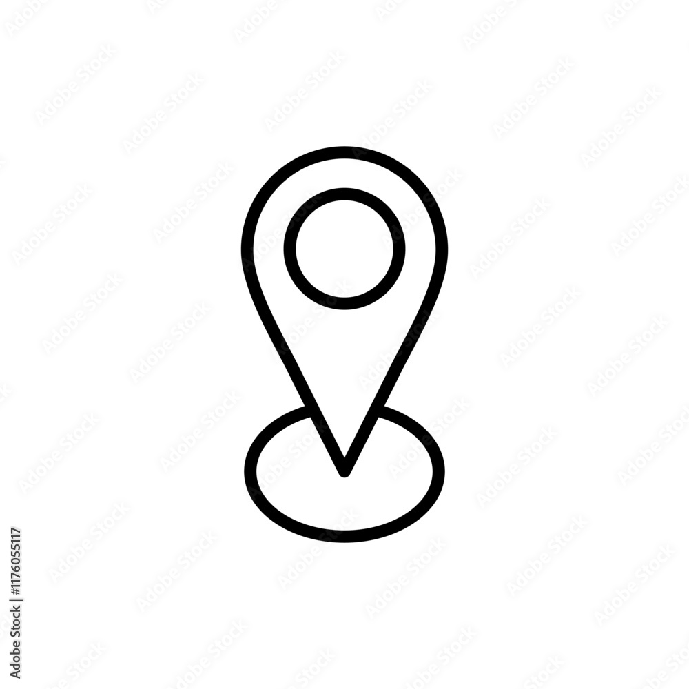 Address icon vector. home location sign and symbol. pinpoint Address icon vector. home location sign and symbol. pinpoint