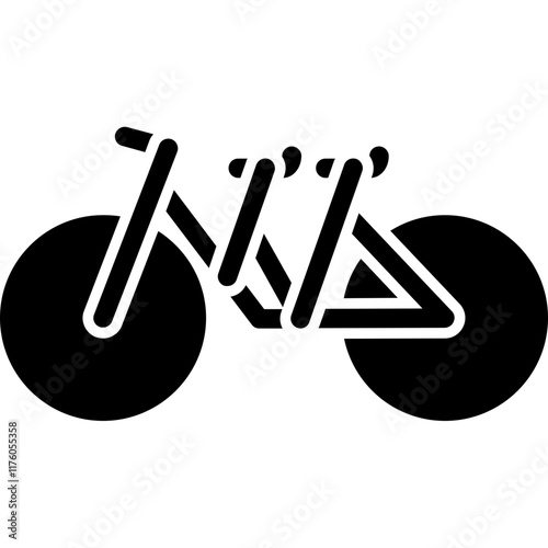 Tandem Bicycle Icon