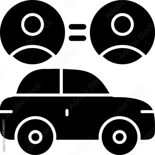 Ride Sharing Icon