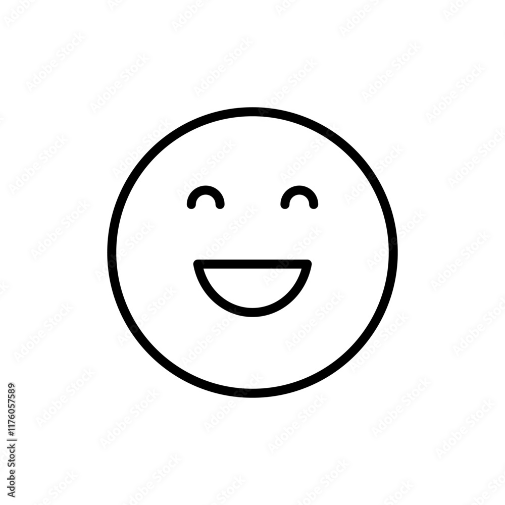 Smile icon vector. smile emoticon icon. feedback sign and symbol Smile icon vector. smile emoticon icon. feedback sign and symbol