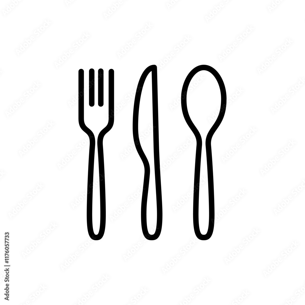 spoon and fork icon vector. spoon, fork and knife icon vector. restaurant sign and symbol spoon and fork icon vector. spoon, fork and knife icon vector. restaurant sign and symbol