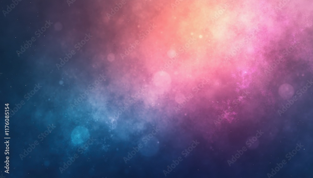 Fototapeta premium A colorful, abstract background with a blend of blue and pink hues, creating a soft and dreamy atmosphere