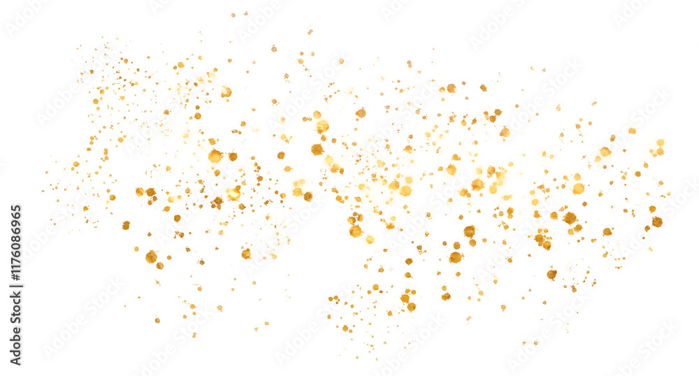 abstract glitter dust gold spray effect abstract glitter dust gold spray effect