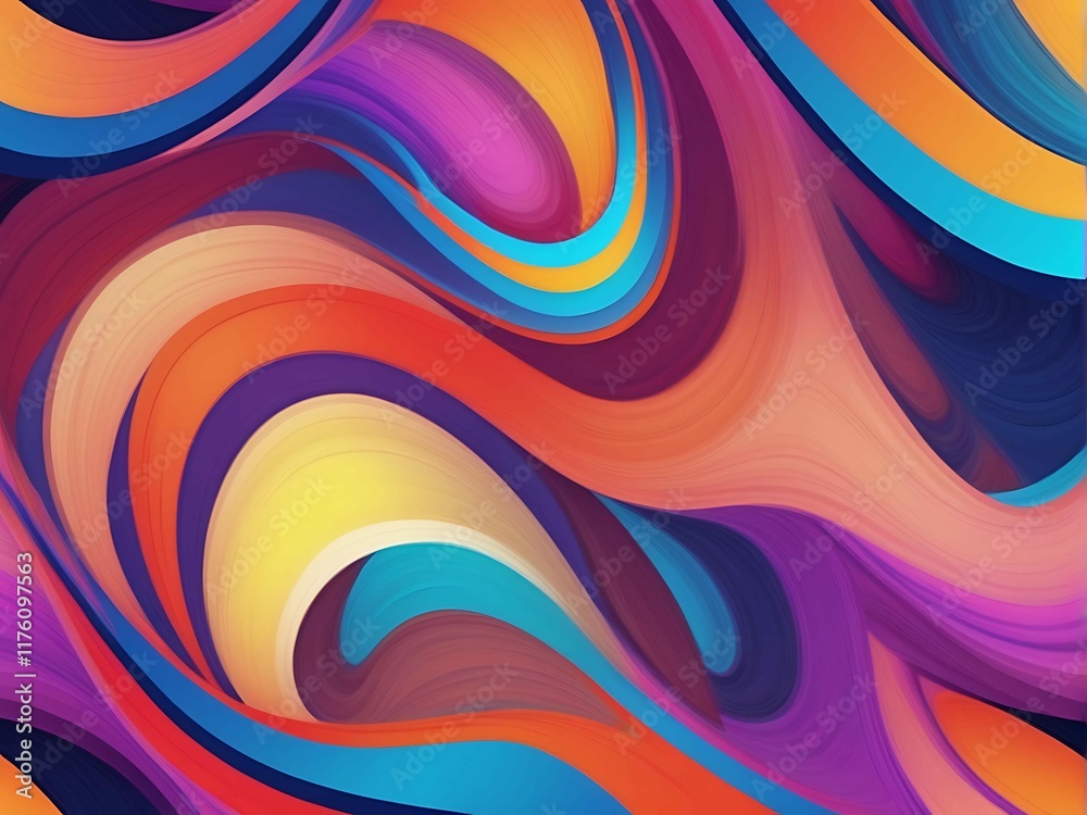 Obraz premium abstract multi color background 