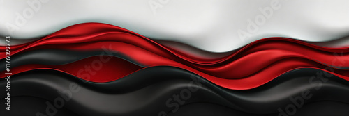 Abstract waves with matte textures creating an elegant product-friendly design